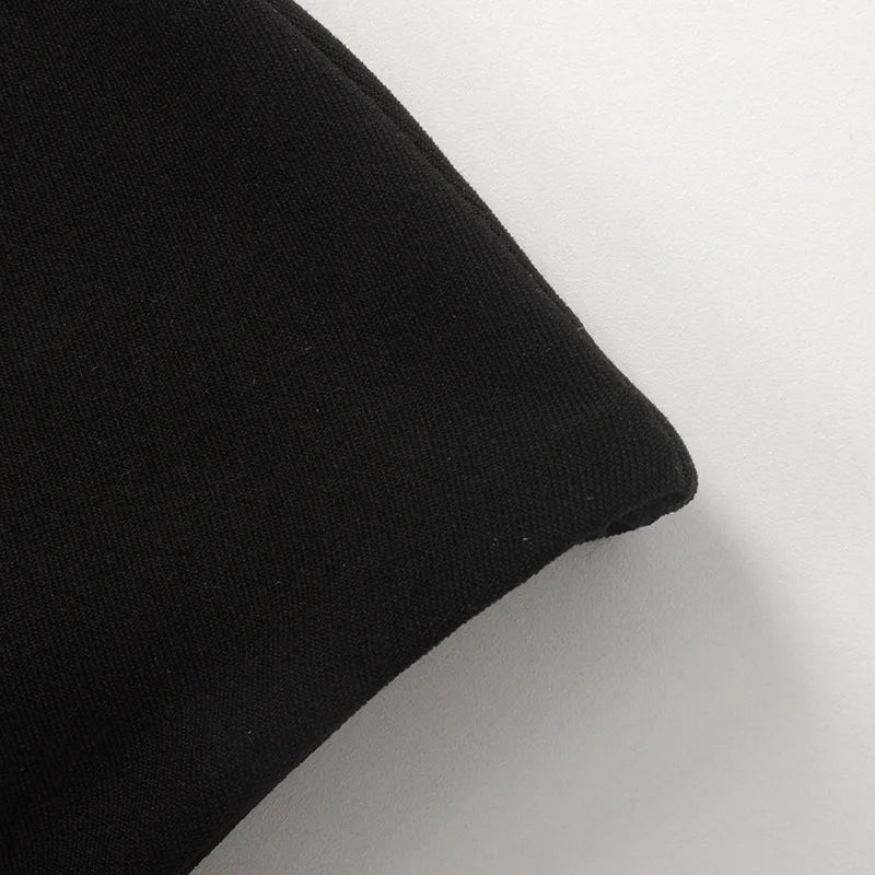 Unmatched Style – Black Sleeveless Backless Party Dress