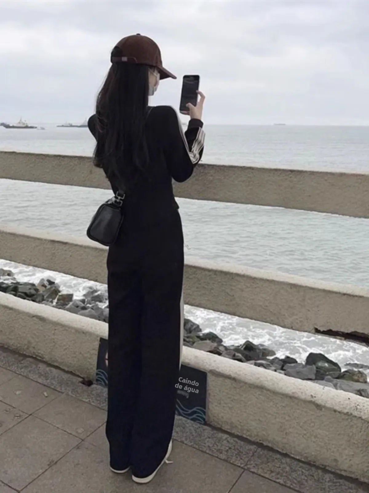 Running Outfit Women – Casual Open Cardigan 2-Piece Set
