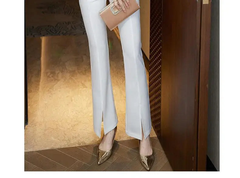Chic Summer Top – Women’s Short Sleeve Satin Chiffon Blouse