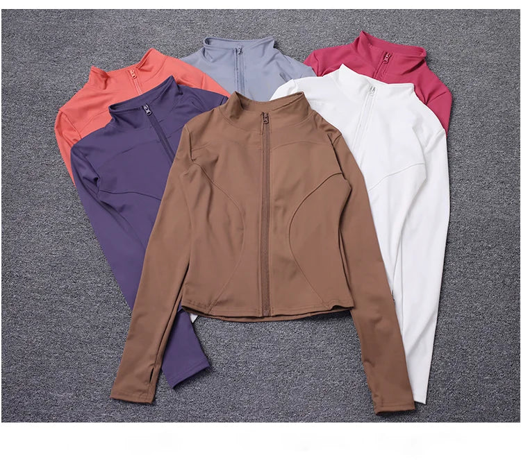 Active & Chic – Women’s Long Sleeve Sports Jacket
