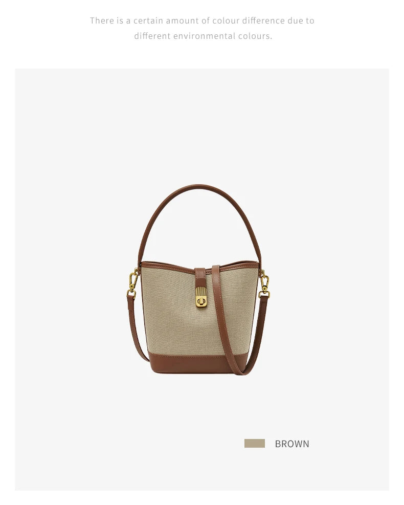 FOXER Women’s Small Crossbody Bag – Fashion Bucket Shoulder Handbag 2025
