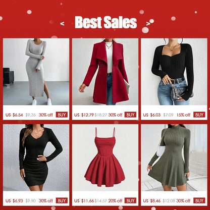Fashion Must-Have – Elegant Pleated Halter Dress Women