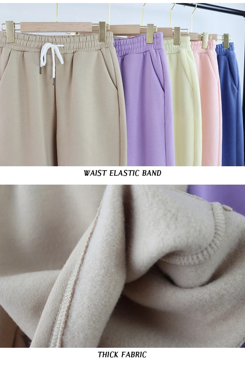 Spring Autumn Tracksuit – Women’s Hoodie + Sweatpants 2-Piece
