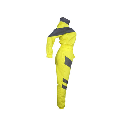 Casual Sports Set – Women’s Color-Block Windbreaker with Joggers