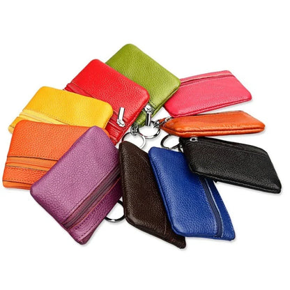 Zipper PU Coin Purse – Women’s Wallet for Coins and Small Items