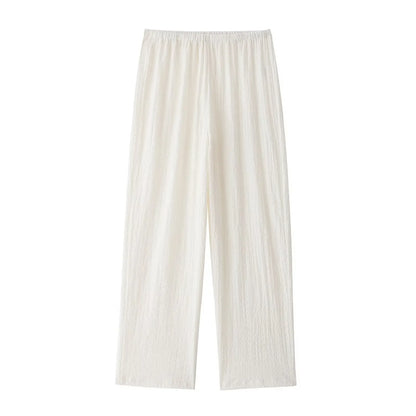 Casual Chic Two-Piece – Halter Top & Straight Pants for Women