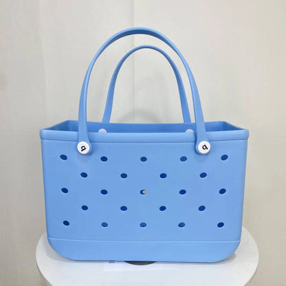 Extra Large Women’s Jelly Tote – Waterproof Beach and Shopping Bag