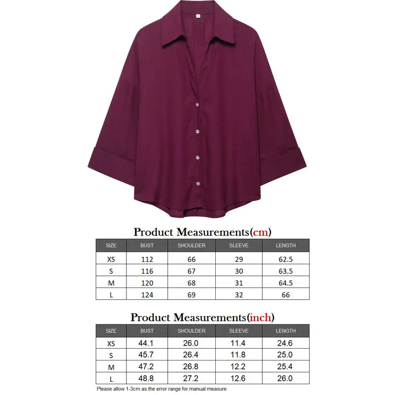 Limited Edition – Slim Fit Casual Poplin Shirt for Women