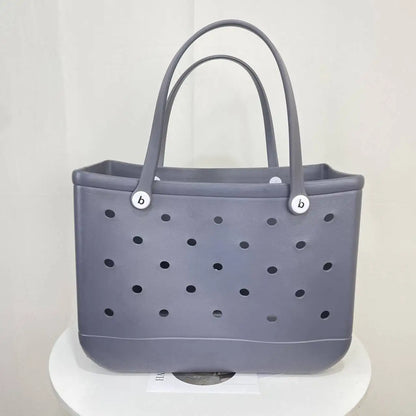 Extra Large Women’s Jelly Tote – Waterproof Beach and Shopping Bag