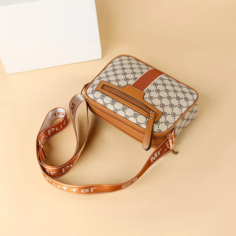 Women’s Simple Small Square Purse – 2025 Premium Crossbody Handbag