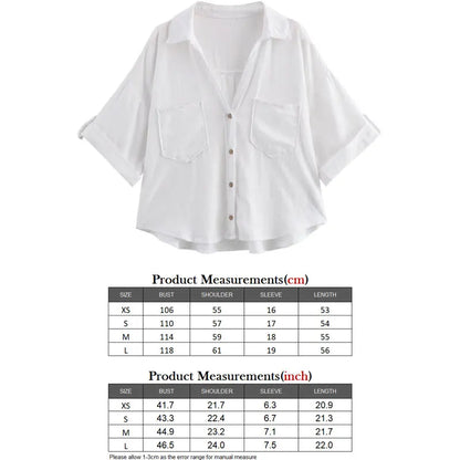 Limited Edition – Slim Fit Casual Poplin Shirt for Women