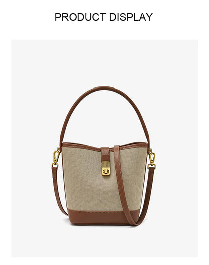 FOXER Women’s Small Crossbody Bag – Fashion Bucket Shoulder Handbag 2025