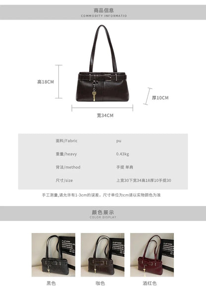 Large Capacity Women’s Shoulder Bag – Hot Sale Casual Handbag