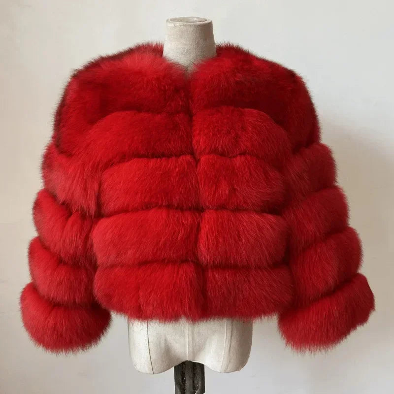 Fashion & Warm – Thick Faux Fur Coat Women’s Winter Wear