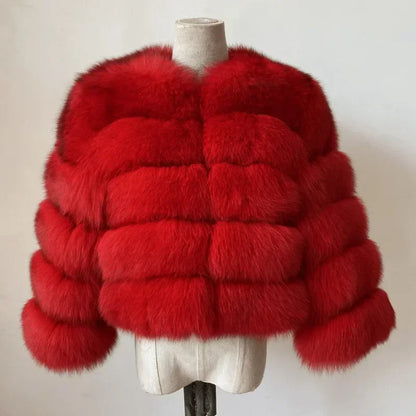 Fashion & Warm – Thick Faux Fur Coat Women’s Winter Wear