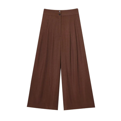 2025 Spring Summer 2-Piece Commuter Suit – Women’s Sleeveless Top & Pants