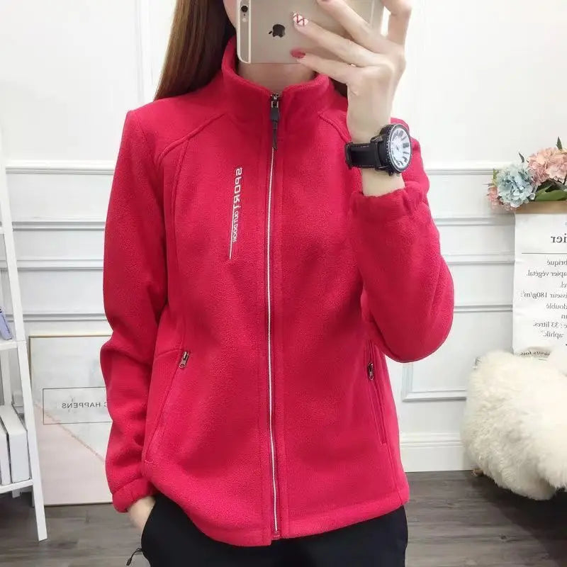 Limited Edition – Warm Double-Sided Velvet Outerwear with Zipper