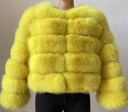 Fashion & Warm – Thick Faux Fur Coat Women’s Winter Wear
