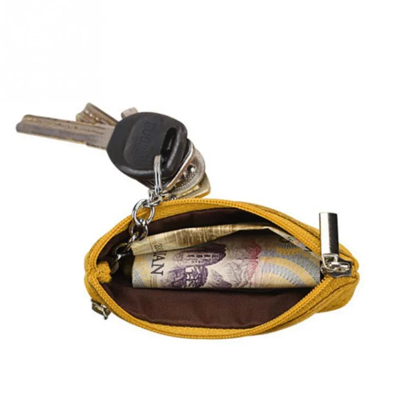 Zipper PU Coin Purse – Women’s Wallet for Coins and Small Items
