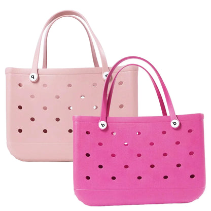 Extra Large Women’s Jelly Tote – Waterproof Beach and Shopping Bag