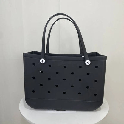 Extra Large Women’s Jelly Tote – Waterproof Beach and Shopping Bag