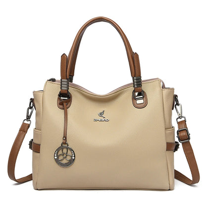 High-Quality Leather Handbag – Soft Shoulder Bag for Women