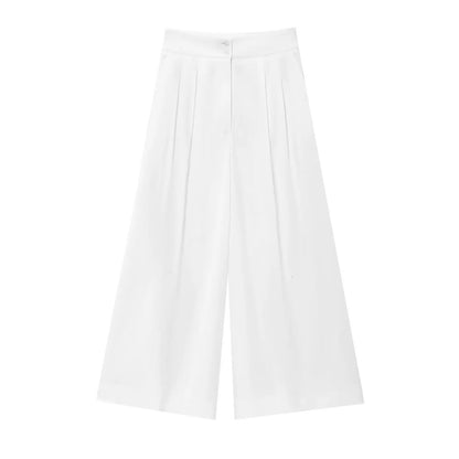 2025 Spring Summer 2-Piece Commuter Suit – Women’s Sleeveless Top & Pants