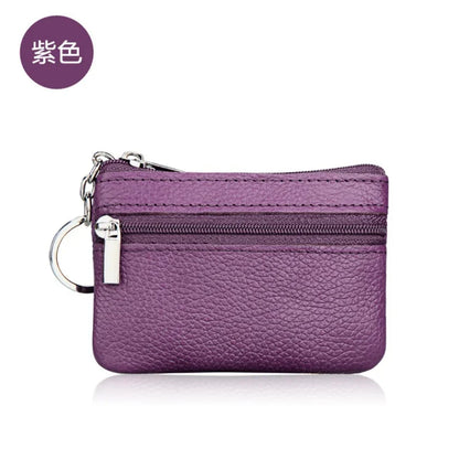 Zipper PU Coin Purse – Women’s Wallet for Coins and Small Items