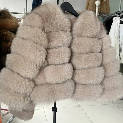 Fashion & Warm – Thick Faux Fur Coat Women’s Winter Wear