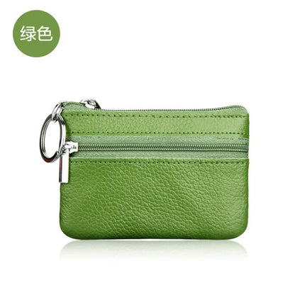 Zipper PU Coin Purse – Women’s Wallet for Coins and Small Items