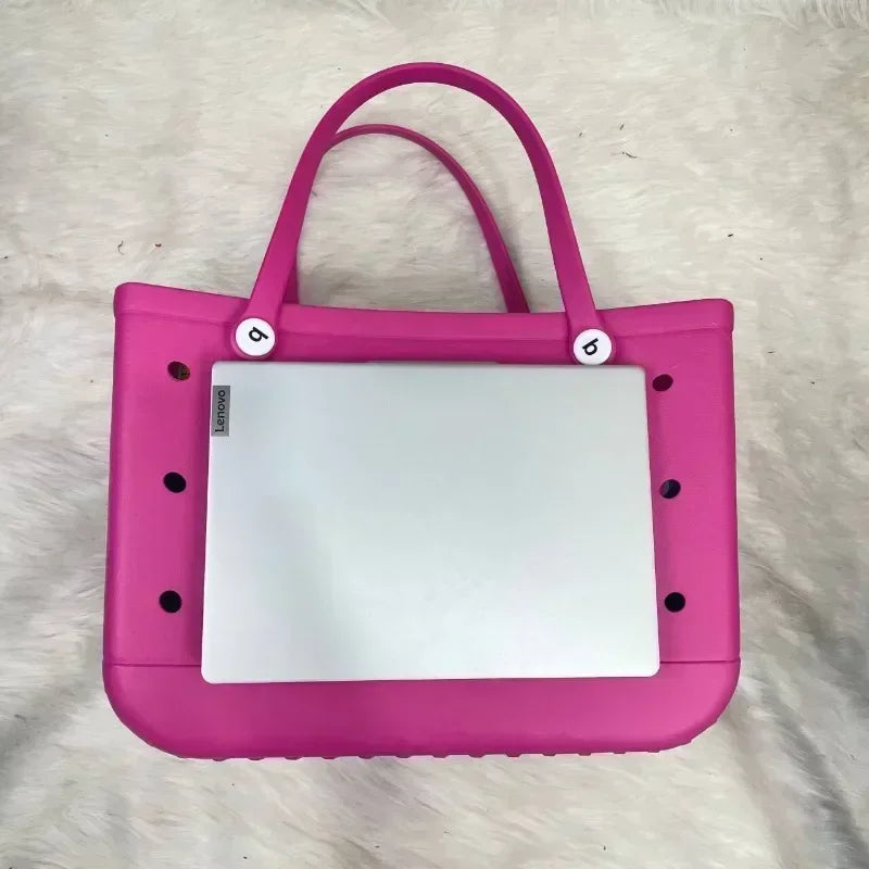 Extra Large Women’s Jelly Tote – Waterproof Beach and Shopping Bag