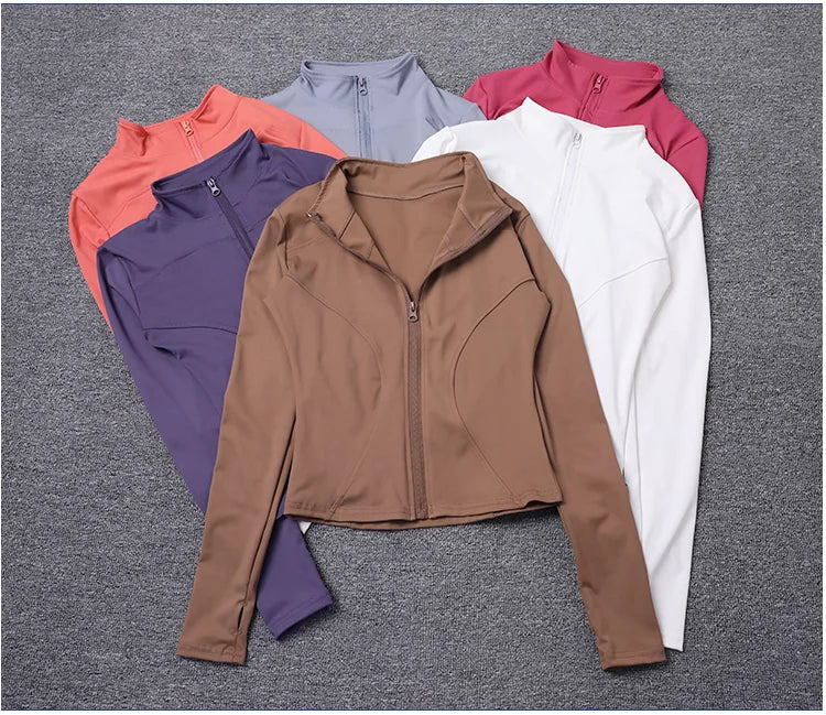 Active & Chic – Women’s Long Sleeve Sports Jacket