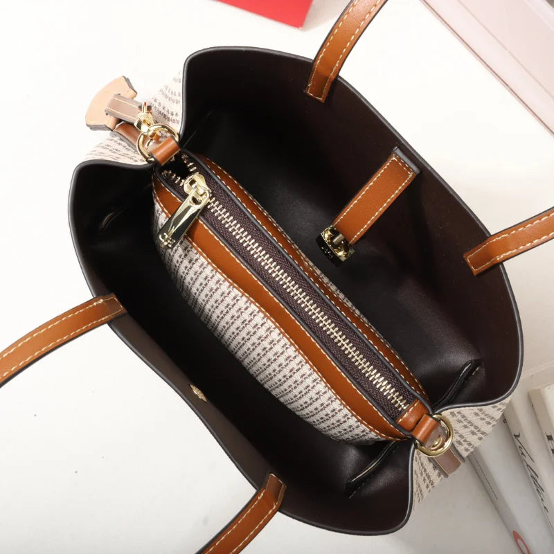 Ladies Fashion Crossbody Bag – Premium Leather Daily Commuter Tote