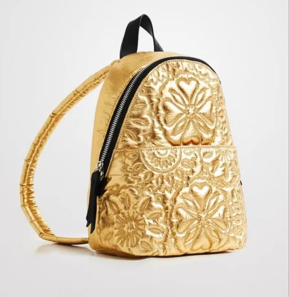 Fashion Embroidery Crossbody Bag – Women’s Single Shoulder Large Tote
