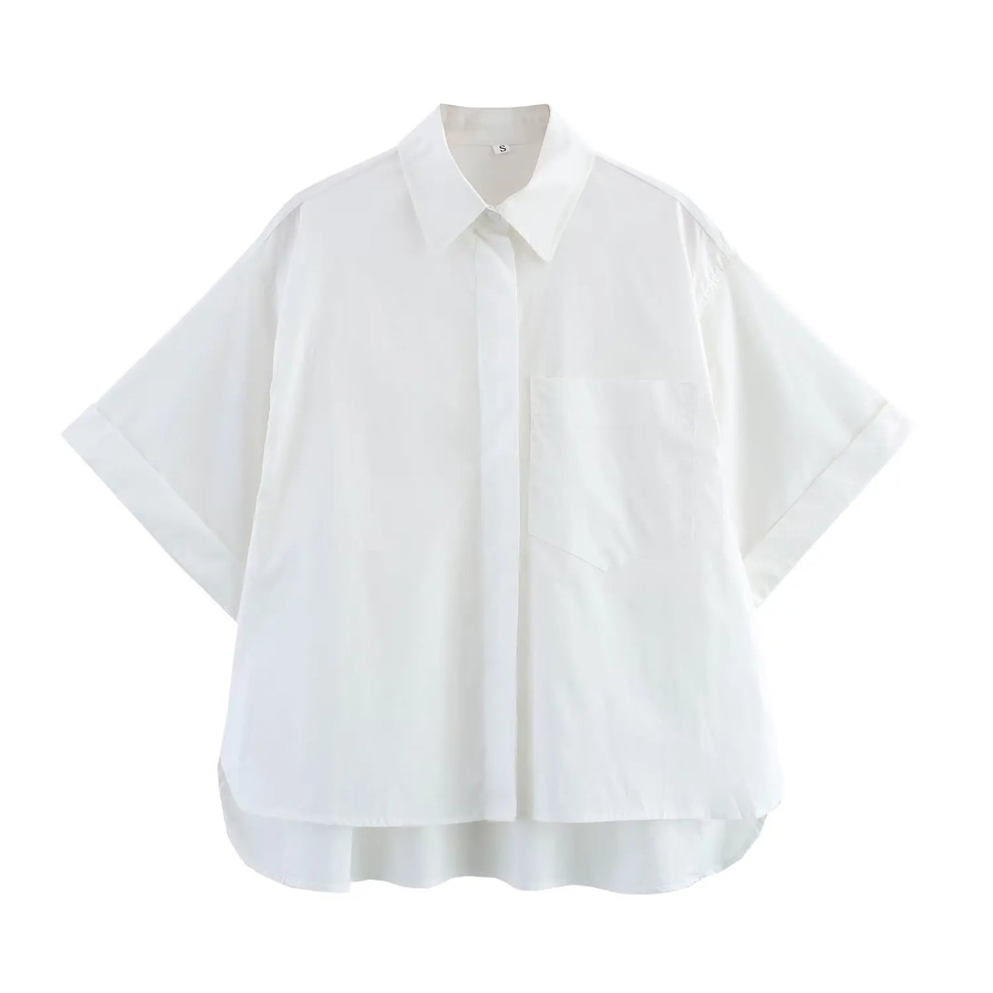 Limited Edition – Slim Fit Casual Poplin Shirt for Women