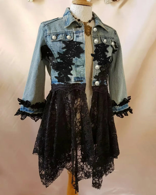 Turn Heads Anywhere – Women’s Full Sleeve Single-Breasted Denim