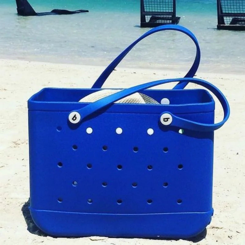 Extra Large Women’s Jelly Tote – Waterproof Beach and Shopping Bag