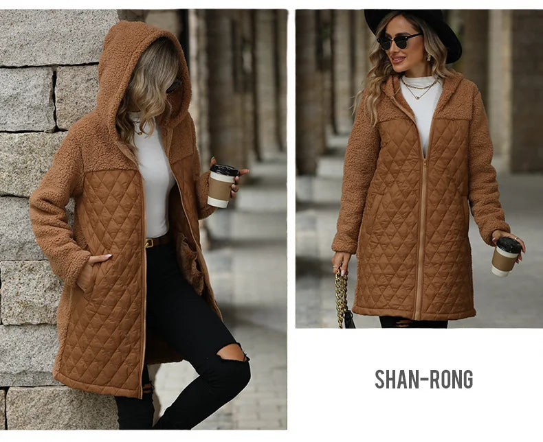 Turn Heads Anywhere – FairyShely Winter Patchwork Cardigan