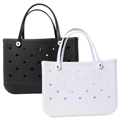 Extra Large Women’s Jelly Tote – Waterproof Beach and Shopping Bag
