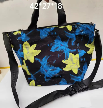 Fashion Embroidery Crossbody Bag – Women’s Single Shoulder Large Tote