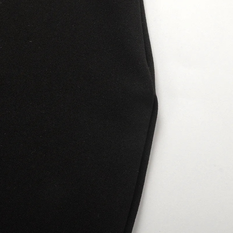 Unmatched Style – Black Sleeveless Backless Party Dress