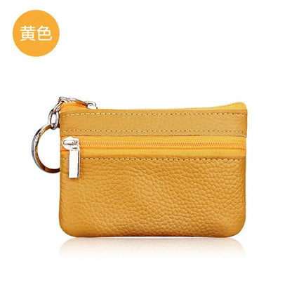 Zipper PU Coin Purse – Women’s Wallet for Coins and Small Items