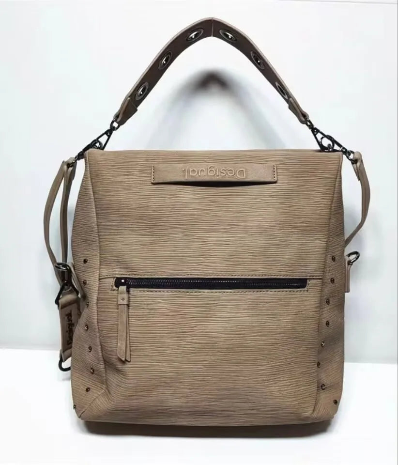 Fashion Embroidery Crossbody Bag – Women’s Single Shoulder Large Tote