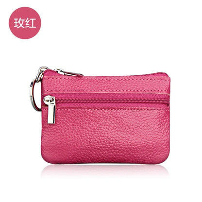 Zipper PU Coin Purse – Women’s Wallet for Coins and Small Items