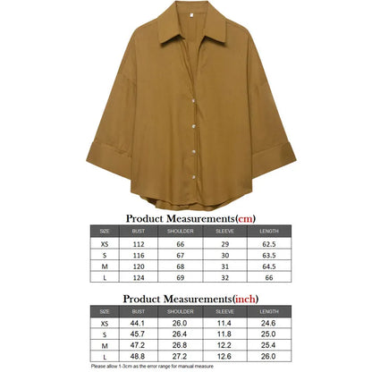Limited Edition – Slim Fit Casual Poplin Shirt for Women