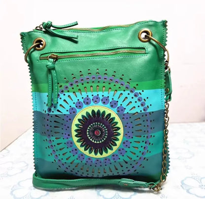 Fashion Embroidery Crossbody Bag – Women’s Single Shoulder Large Tote