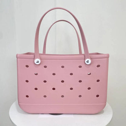 Extra Large Women’s Jelly Tote – Waterproof Beach and Shopping Bag