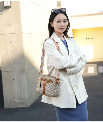 Women’s Simple Small Square Purse – 2025 Premium Crossbody Handbag