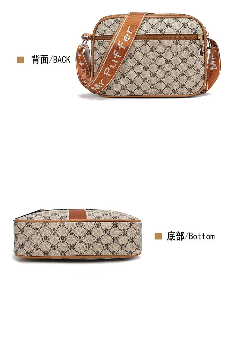 Women’s Simple Small Square Purse – 2025 Premium Crossbody Handbag
