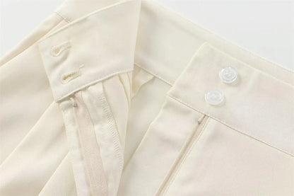 2025 Spring Summer 2-Piece Commuter Suit – Women’s Sleeveless Top & Pants